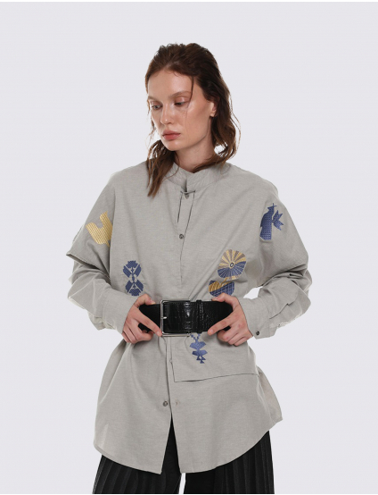 Картинка Вишиванка світло-зелена